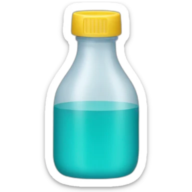 Bouteille plastique sticker