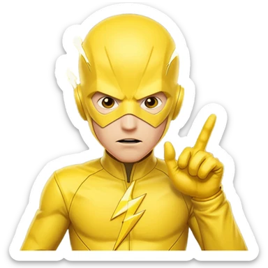 reverse flash sticker