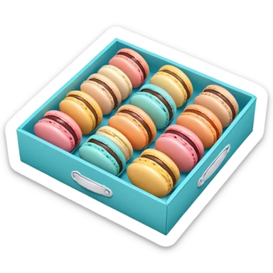 a box of macaron



















 sticker