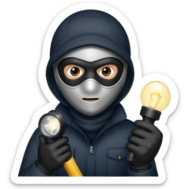 burglar sticker