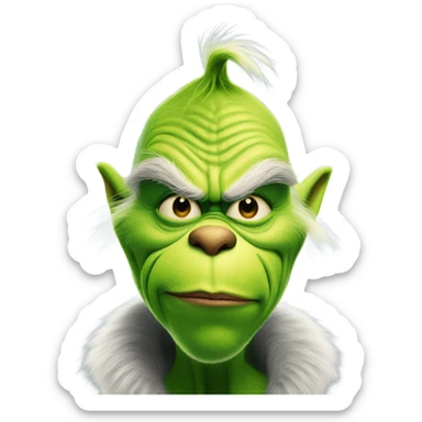 the grinch sticker