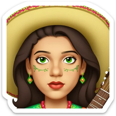 Mariachi Musician sticker