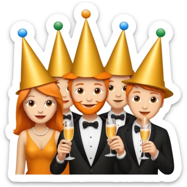 Make the last pictures orange  sticker