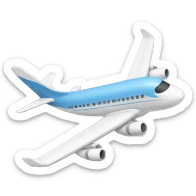 airplane sticker