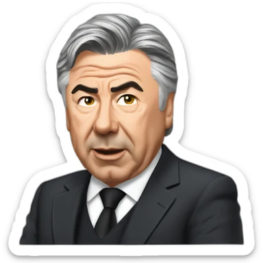 Carlo Ancelotti sticker
