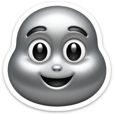 the classic fast forward emoji ⏩  in black and white sticker