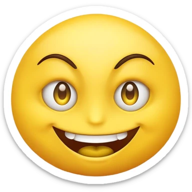 a freaky emoji sticker