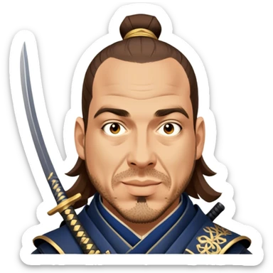 Samurai Strategist sticker