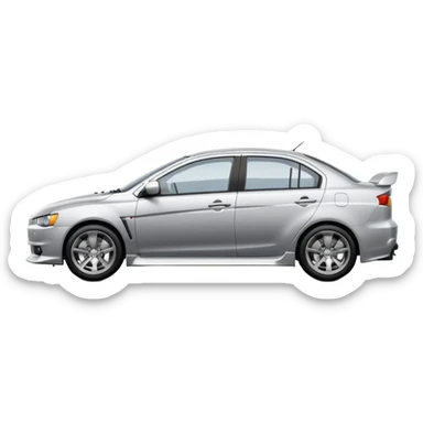 Митсубиси Лансер 9 sticker