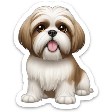 Shih tzu sticker