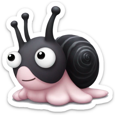 snail as kuromi sticker
