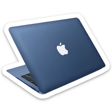 Midnight Blue MacBook Air  sticker