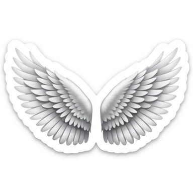Wings both Left and right side sticker