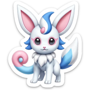 Absol-Sylveon-Dewott-fusion sticker