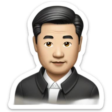 president xi jin ping sticker