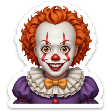 Pennywise the dancing clown sticker
