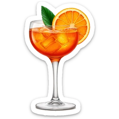 Aperol spritz sticker