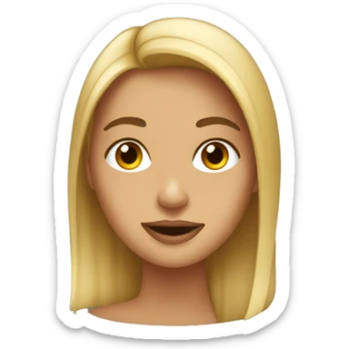 una chica astetick sticker