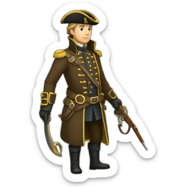 Chasseur poulpe sticker