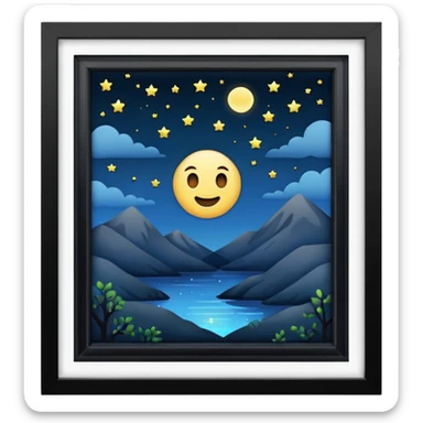 night window sticker