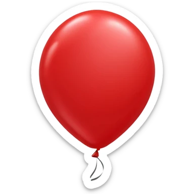 Floating Balloon sticker