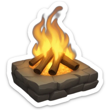 Hearth night sticker