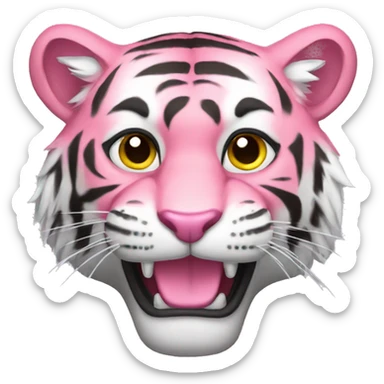 pink tiger sticker