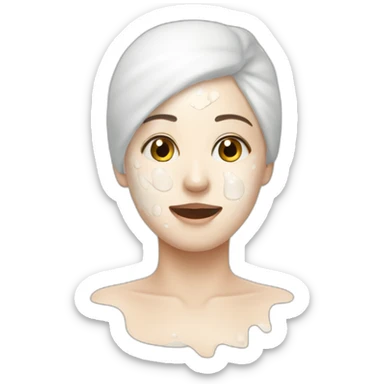  skin cleansing sticker