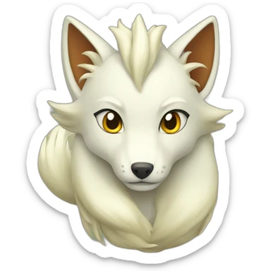 ninetails sticker