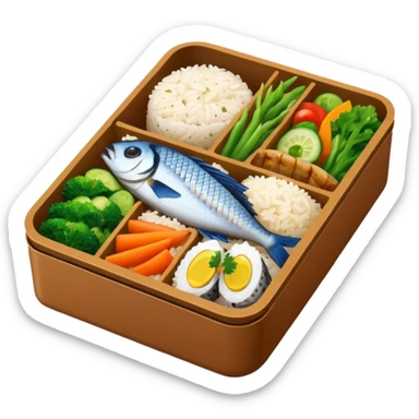 Bento box sticker