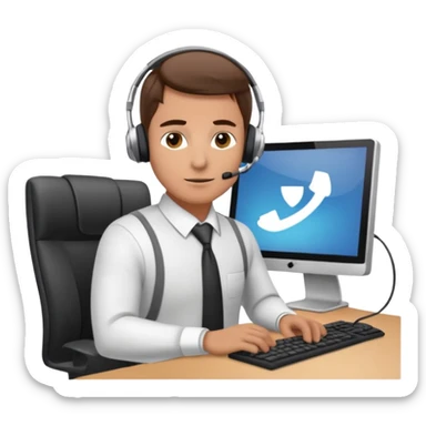 haz a un trader en su computadora} sticker