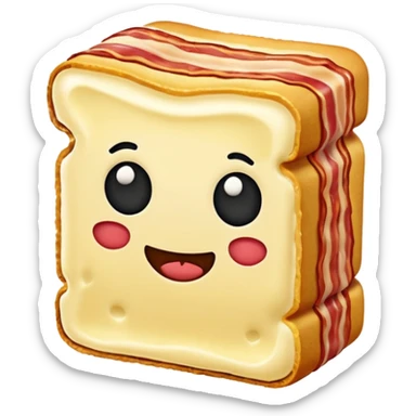 Créer un cocotier en beurre et bacon sticker