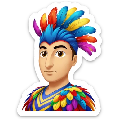 Futbolcu Muhabbet kuşu  sticker