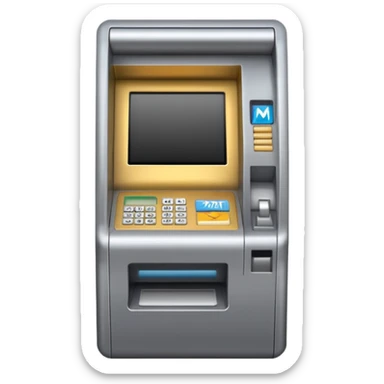 atm sticker