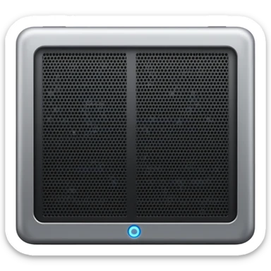 The back of a PC screen sticker