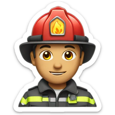 code fire fighter sticker