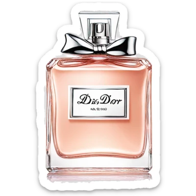 Miss dior perfume sticker