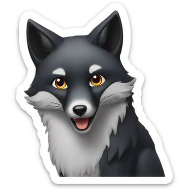 black-fox sticker