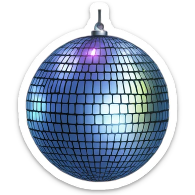 disco ball sticker
