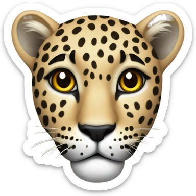 Leopard  sticker