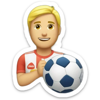 Sale ir a jugar al fútbol  sticker