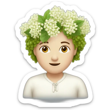 elderflower sticker