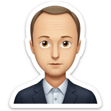 Friedrich Merz half body photorealistic picture 8k sticker