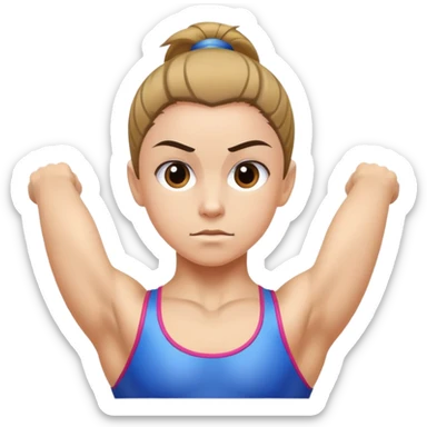 gymnast sticker
