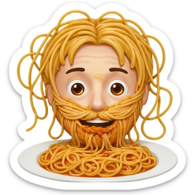 spaghetti slayer sticker
