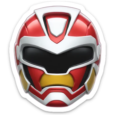 Power rangers mighty morphin sticker