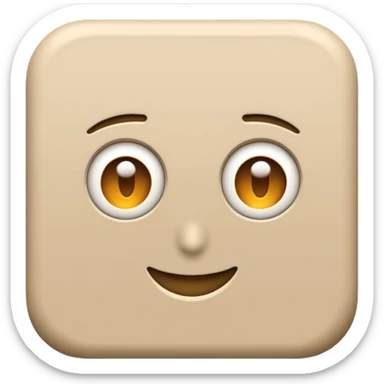 Beige aesthetic sticker