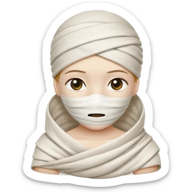 Mummy child
 sticker