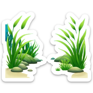 Seagrass Meadow sticker