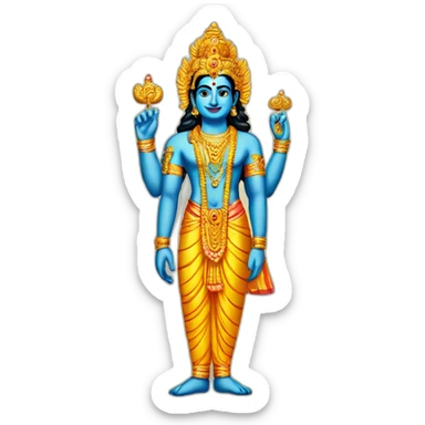 lord vishnu sticker